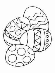 Dessinez sur les motifs des œufs de pâques, puis coloriez. Coloriages Paques Ecole Maternelle