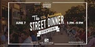 10th Annual Street Dinner