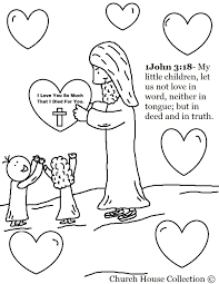 Download and print off for just £1. Free Printable Christian Valentine Coloring Pages Novocom Top
