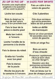 Les meilleurs défis tik tok. Le Jeu Cap Ou Pas Cap A Imprimer 60 Gages Pour Enfants Allo Maman Dodo