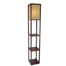 Threshold Floor Shelf Lamp With Paper Shade Includes Cfl Bulbs Floor Lamp With Shelves Shelf Lamp Floor Lamp