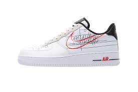 Black Air Force 1 Price Footlocker Nike Drops Revisionist Script Swoosh Sunburst And Swoosh Chain Packs Nike Foot Locker Sneakers