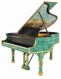 160 Steinway Baby Grand Piano Of Russian Malachite Piano Steinway Piano Grand Piano
