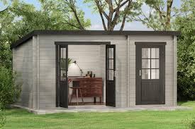 Bestellen Sie Das Pultdach Gartenhaus Maria Mit Anbau 2 Raumen Mit Separaten Zugangen Beim Fachmann Fur Gartenhaus Gartenhaus Pultdach Gartenhaus Pultdach