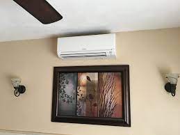 1250 square feet = 30,000 btu. Mitsubishi Ductless Air Conditioner One Day Installation