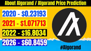 Do you think our predictions are accurate? What Is Algorand Algorand Price Prediction Will Algo Price Rise In 2021 5 Years Price Prediction Youtube