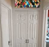 Custom solution for a bedroom door : r/woodworking