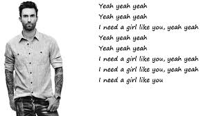 Chords Guitar Girls Like You Maroon 5 Feat Candi B Kunci Gitar