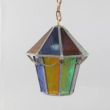 This meant that wires could be run between floors or in an attic with relative safety. Ceiling Lamp Metal And Stained Glass Lighting Lamps Ceiling Lights Auctionet