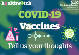 Komisen, tempahan, tauliah, suruhanjaya, menempah, menerima tauliah. Covid 19 Vaccines Tells Us Your Thoughts Healthwatch Hillingdon