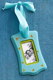 From Lowe S Creative Ideas Repurposed Switchplate As Ornament Or Place Card Crafts Picture Frame Ornaments Holiday Crafts