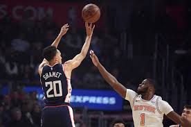New york knicks beat the clippers in the garden and close in on the no. Clippers With 82 First Half Points Send Knicks To 50th Loss The New York Times