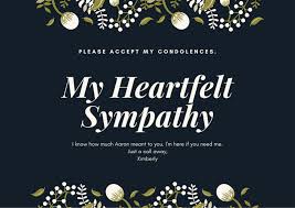 You'll find cards appropriate for any loss, as well as condolence cards specific to certain. Free Custom Printable Sympathy Card Templates Canva
