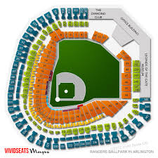 Rangers Stadium Seating Chart Best Seat 2018