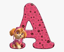 He has been working on his handwriting and mastering writing his letters. Alfabeto Patrulha Canina Skye Png Download H Letters Paw Patrol Transparent Png Kindpng