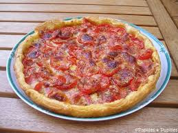 Tomato Tart Recette Tarte Tomate Tarte Tomate Tarte Feuilletee