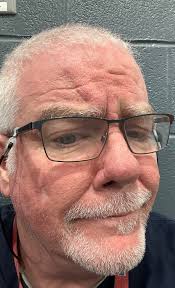 Fan imitates favorite band's moves while listening to music