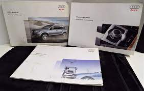 07 2007 Audi Q7 Owners Manual Book Guide Set W Case Audi Audi Audi Q7 Owners Manuals