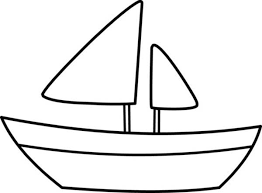 Sailboat coloring page from ships and boats category. Coloring Pages Simple Boat Coloring Pages