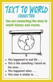 What is a mentor text? 7 Best Text To World Ideas Text To World Text To Text Connections 2nd Grade Reading