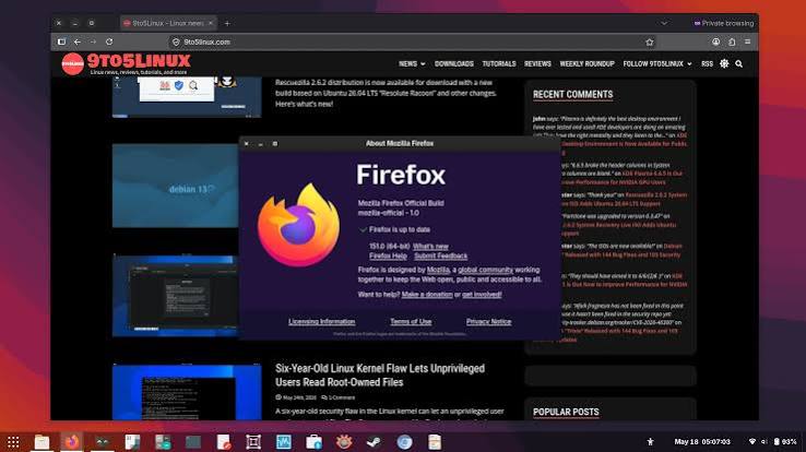 Firefox 151 Is Now Available for Download, This Is What's New - 9to5Linux