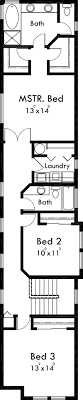 Choose from various styles and easily modify your floor plan. Narrow Lot House Plan Small Lot House Plan 15 Wide House 10133