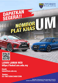 This information is displayed in the portal as a reference to graduates of the validity period of qualifications. Universiti Malaya Auctioning Um Vehicle Registration Numbers Online From March 8 To Raise Funds For R D Student Affairs Malaysia Malay Mail