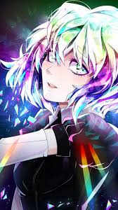 Diamond Houseki No Kuni Colorful Hair 720x1280 Wallpaper Anime Art Beautiful Anime Art Girl Anime