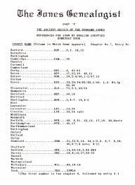 Genealogy index for surnames beginning with c. Www Thejonessurname Blogspot Ca Understanding The Jones Surname Begins With The Understanding Of The Use Of T Christian Names Domesday Book English Counties