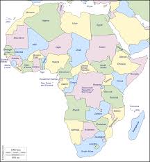 Map Of Africa Courtsey Of Http D Maps Com Carte Php Num Car 25459 Lang En Free Maps Map Free Base