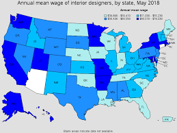 This is the equivalent of $813/week or $3,523/month. Interior Designers