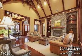 Nantahala house plan warm wood, stonework & cedar shake make this a welcoming home plan. Nantahala Cottage 14044 3245 Garrell Associates Inc