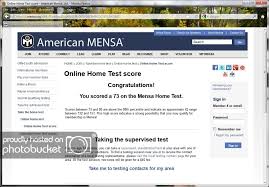 Take The Mensa Test For Free Normally 18 And Post Your