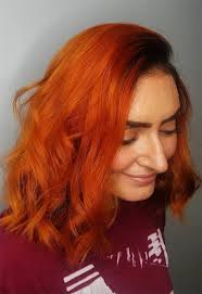 Dye your hair a darker ashy shade of brown. 59 Fiery Orange Hair Color Shades Orange Hair Dyeing Tips Glowsly