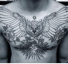 Diseños de tatuajes en el pecho. Tatuajes De Aguilas Con Disenos Increibles Y Su Gran Significado