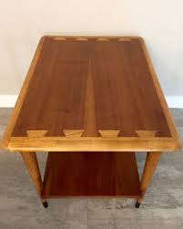 Lane Acclaim Vintage American Mid Century Modern Rectangle End Table Refinished By Revive Modern Modern Rectangle Selling Furniture Modern
