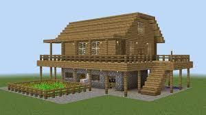 Minecraft How To Build A Survival House Youtube Minecraft Farm House Minecraft Farm Minecraft House Designs