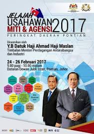 Saifuddin nasution ismail dilantik menteri perdagangan dalam negeri dan hal ehwal pengguna ignatius darell leiking dilantik sebagai menteri perdagangan antarabangsa dan industri Mrs Wawa Ashihara Karnival Jelajah Usahawan Miti Agensi Pontian 2017