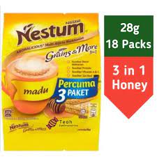 ( beng kee) hot item nestum 3 in 1 orginal (madu). Nestle Nestum Grains More 3 In 1 Honey 28g X 15 15 3 S Shopee Malaysia