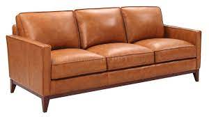 Available in genuine italian leather. Newport Sofa Loveseat Set Leather Italia In Camel W Options