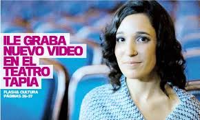 ILE GRABA NUEVO VIDEO EN EL TEATRO TAPIA