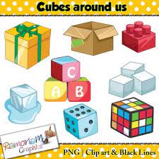 After having gone through the stuff given above, we hope that the students would have understood cube shape. Shapes 3d Cube Clip Art By Ramonam Graphics Teachers Pay Teachers