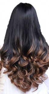 Brown Highlighted Hairs Hair Color For Black Hair Hair Color Asian Colored Hair Tips