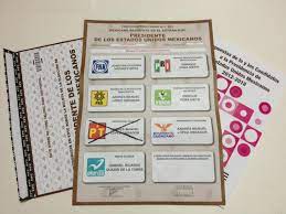 La noche del sábado fueron robadas al rededor de mil 100 boletas electorales en la agencia municipal de llano grande, miahuatlán; Archivo Boleta Electoral Marcada De Las Elecciones Federales De Mexico De 2012 Jpg Wikipedia La Enciclopedia Libre