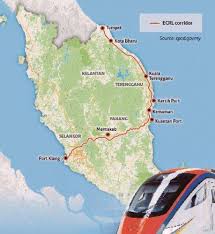 Laluan pantai barat ke bentong dan mentakab dan pasti akan melibatkan pembinaan terowong bawah tanah di banjaran titiwangsa. Bernama Radio Pembatalan Projek Laluan Rel Pantai Timur Facebook