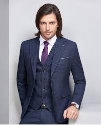 3 pieces men suits notched lable navy groomsuit blazer one button formal business suits tuxedo (( blazer+vest+pant). Blue Business Suit Cheaper Than Retail Price Buy Clothing Accessories And Lifestyle Products For Women Men