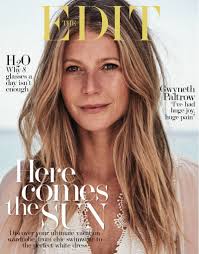 Or when she and brad had the same haircut? Gwyneth Paltrow Poses In Sunny Styles At The Beach For The Edit Fashion Gone Rogue