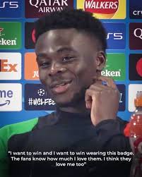 Bukayo Saka was just 19 years-old when he tweeted this back in 2020, during  Arsenal's lowest ever period. The only hope for the fans. The reason they  still had any faith. A