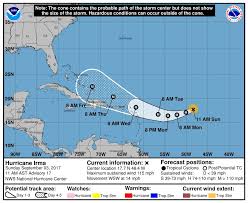 El fenómeno atmosférico alcanzó la costa estadounidense el domingo. Cycloforumspr Ø¹Ù„Ù‰ ØªÙˆÙŠØªØ± Nueva Trayectoria Oficial Para El Huracan Irma