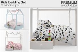 Bed Linens Bundle 30 Mockups Kids Bedding Sets Bed Kids Bedding